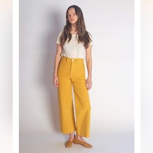Jesse Kamm Sailor Pant in Caribbean Gold